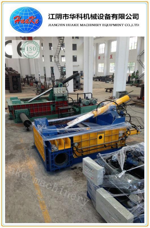 500X600 600X600 Hydrauliczna prasa do złomu 90KW 5