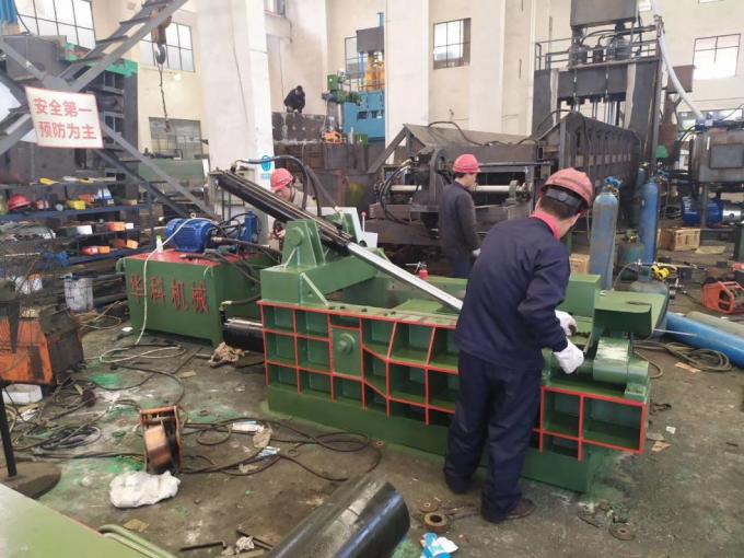ekonomiczna, łatwa w obsłudze hydrauliczna prasa do złomu Y81-125 do belowania lekkich puszek UBC 0