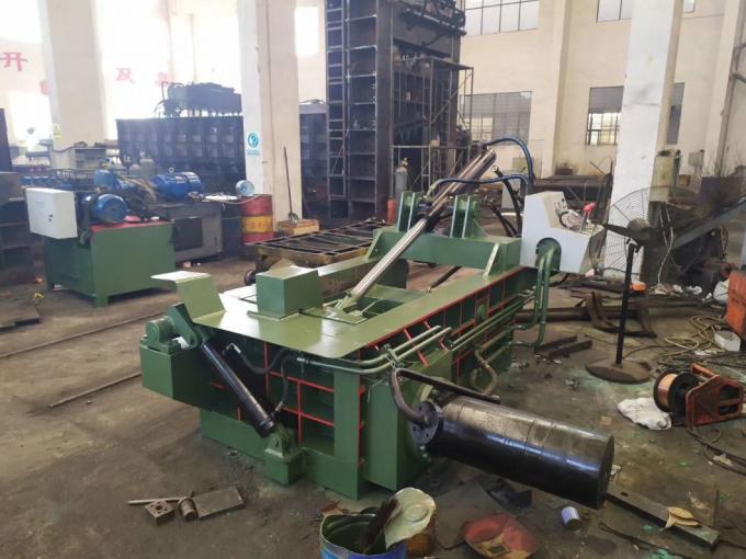ekonomiczna, łatwa w obsłudze hydrauliczna prasa do złomu Y81-125 do belowania lekkich puszek UBC 1