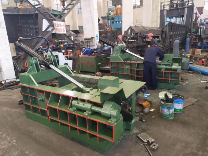 ekonomiczna, łatwa w obsłudze hydrauliczna prasa do złomu Y81-125 do belowania lekkich puszek UBC 2