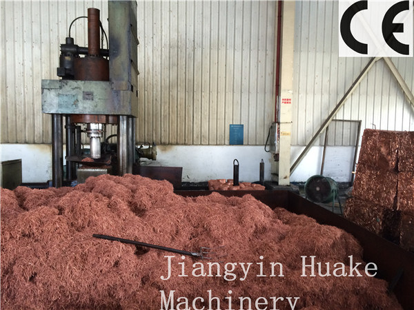 Hydrauliczna prasa do brykietów metalowych do recyklingu metali 1