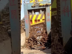 Chiny Hydrauliczne nożyce bramowe o dużej wytrzymałości, maszyna do cięcia złomu