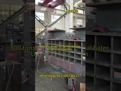 maszyna do tłoczenia stali ze złomu 800 ton mocy maszyna do tłoczenia złomu