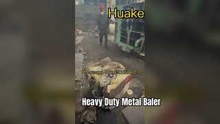 Zegarek: Y81-QF-315-QH Trwałość i wytrzymała konstrukcja: Prezentacja przemysłowej prasy do belowania metalu