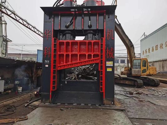 kupować Ciężka kosza do złomu o sile koszenia 655 ton, ostrzu do cięcia 1600 mm i wydajności 9-11 ton/godzinę dla hut stalowych i recyklingu online manufacture