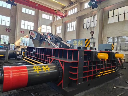kupować Wszechstronna praska do balerów ze złomem metalu z silnikami 3x37KW i zdalnym sterowaniem PLC online manufacture